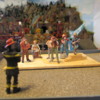 The Fire House Five Plus One rehearses on firehouse roof