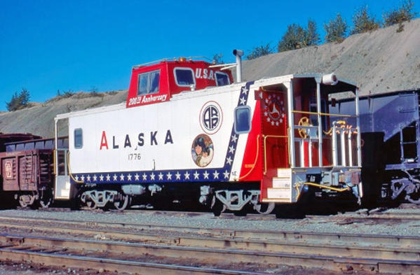 2 Caboose Alaska 1776 Railroad