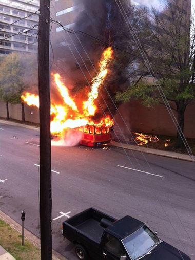 Birmingham Trolley Fire