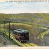 Trolleys Cars On Horse Shoe Curve Between Bradford, PA &amp; Olean, NY