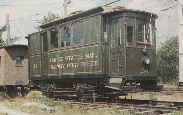 New Bedford Mail Car