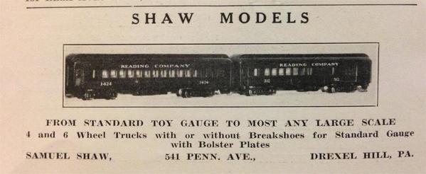 Shaw Modelmaker Jan 1932