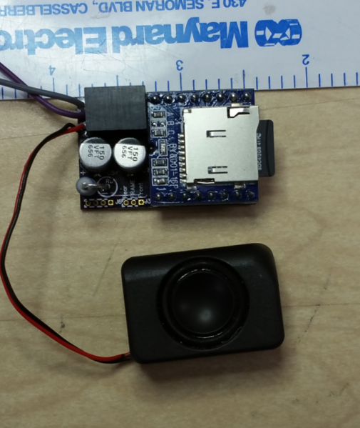 Sound Module for Small Motorized Units