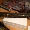 Walther Pullman Passenger car (white willow) no trucks, no couplers A