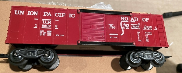 Marx UP Deluxe Boxcar