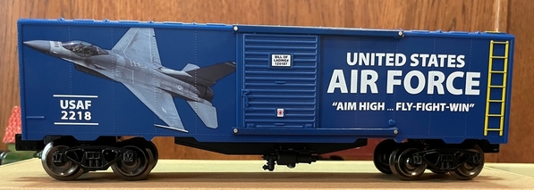 Menards USAF box side view