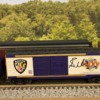 THE SOUTH FORK RAILROAD: MTH BOXCAR SIGNED BY COACH BRIAN BILLICK