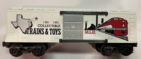 Kline Trains&Toys box side