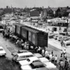 Boxcars at Wrigley Field