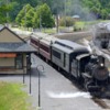 3341: leaving depot in Hollidaysburg