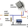 isolated rail rc filter with transistor