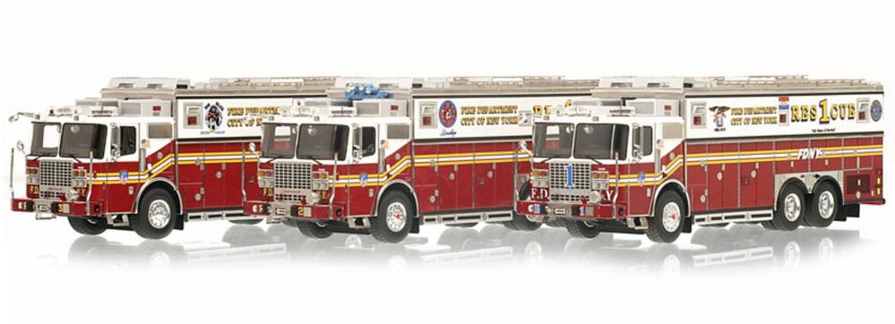 Fire Replicas 1/50th Scale Modern Fire Apparatus
