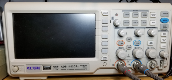 ATTEN ADDS 1102CAL Oscilloscope