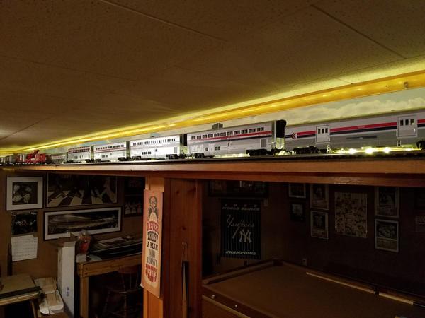 Brackets For Hanging Permanent Train Layout Near Ceiling