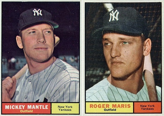 1961-Topps-Mantle-Maris-Cards