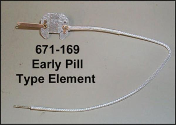 Lionel 671-169 early Smoke Element 