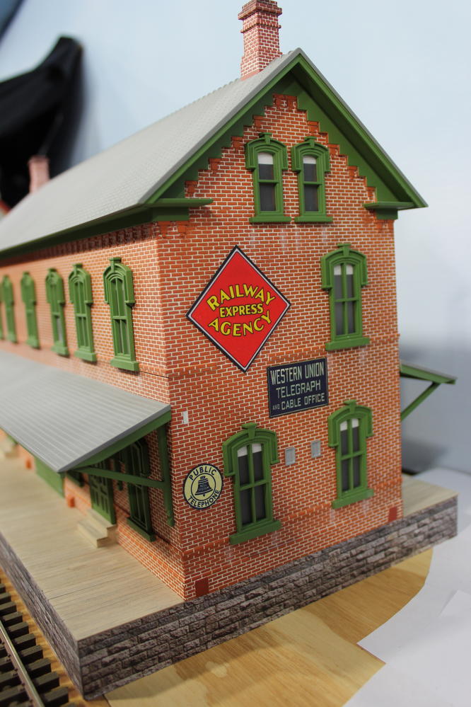 MTH Station Converted to REA Freight House | O Gauge Railroading On ...