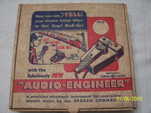 Electro-Nuclear Devices Audio Engineer train control box