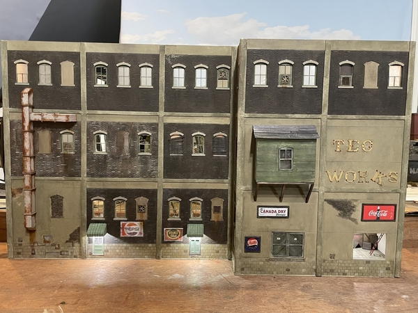 ITLA O Scale low relief building
