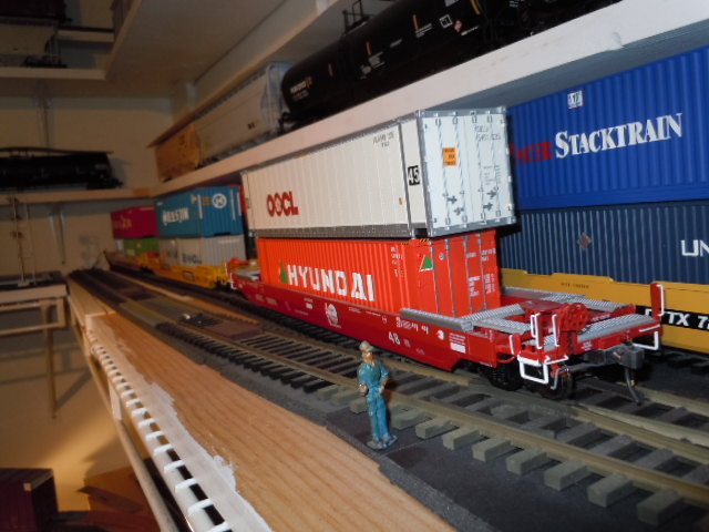 LIONEL SOUTHWIND HUSKY STACK #5008 O GAUGE bnsf ttx evergree freight 6-84868 NEW 