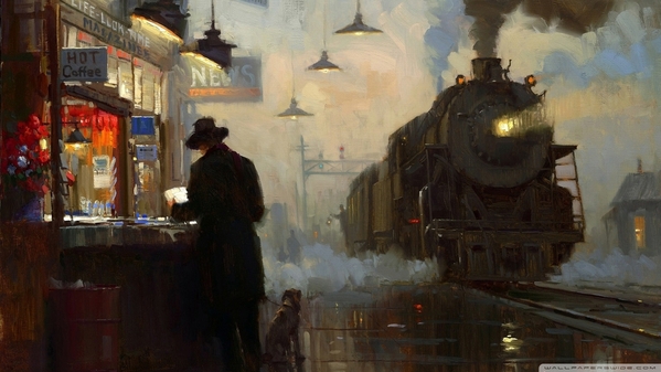Train Painting