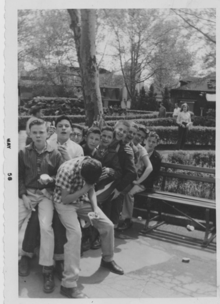 Safety Patrol Boy Day at Kennywood Park, 1958