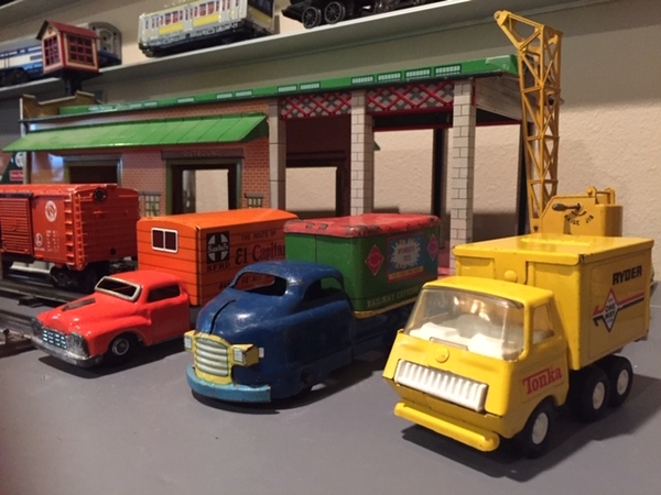 Trucks - At Freight station