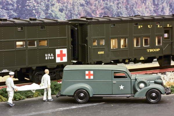 Military Hospital Troop Train #6 [1 of 1)