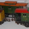 82043 US boxcar with 2 5258 US cabeese