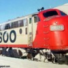 SOO 2202-A F7A Passenger Train Locomotive Engine SOO LINE RAILROAD Winter Snow Ice Postcard