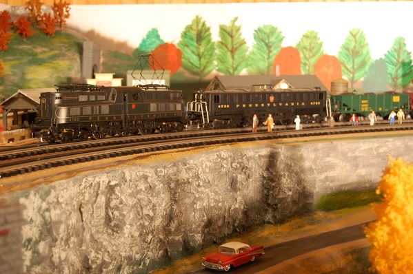Two 3rd Rail P5As - coal train