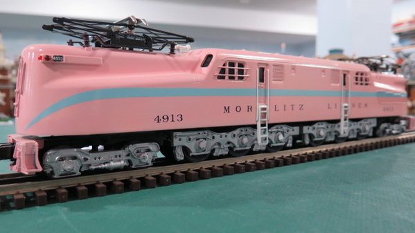 MTH Morlitz Lines Pink GG1 02