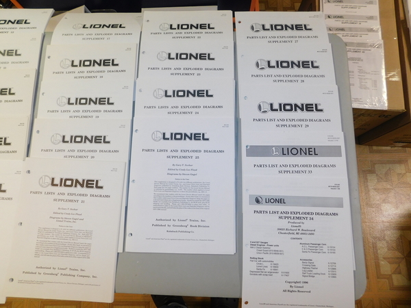Lionel Service Manuals 004