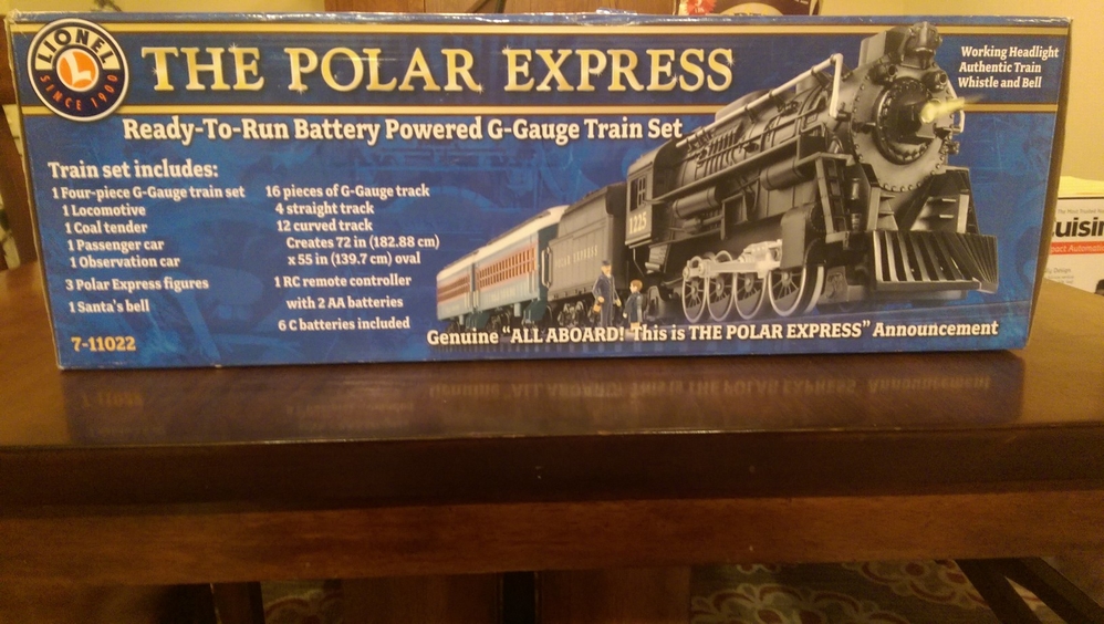 Lionel Polar Express G-Gauge Santa's Bell  NEW 7-11022 