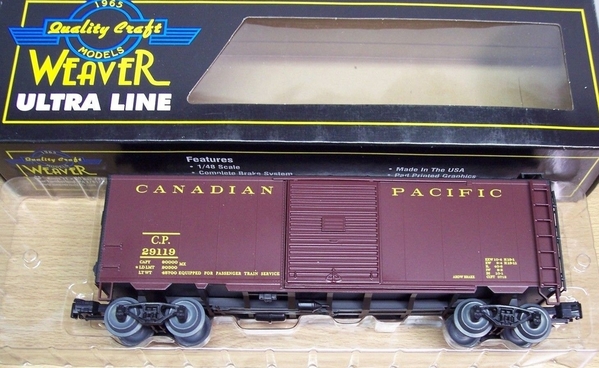 Weaver EBC59-L CN # 29118 [3-Rail) Express Box Car, LNIB - Actual Photo1