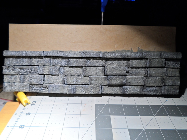 #   9 SHEETS EMBOSSED BUMPY BRICK stone wall 21x29cm O scale CODE 3DSVDDQ#1! 