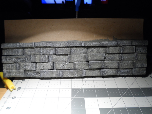 #  5 SHEETS EMBOSSED BUMPY BRICK stone wall 21x29cm SCALE 1/87 HO CODE y7XS3!
