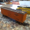 S scale boxcar