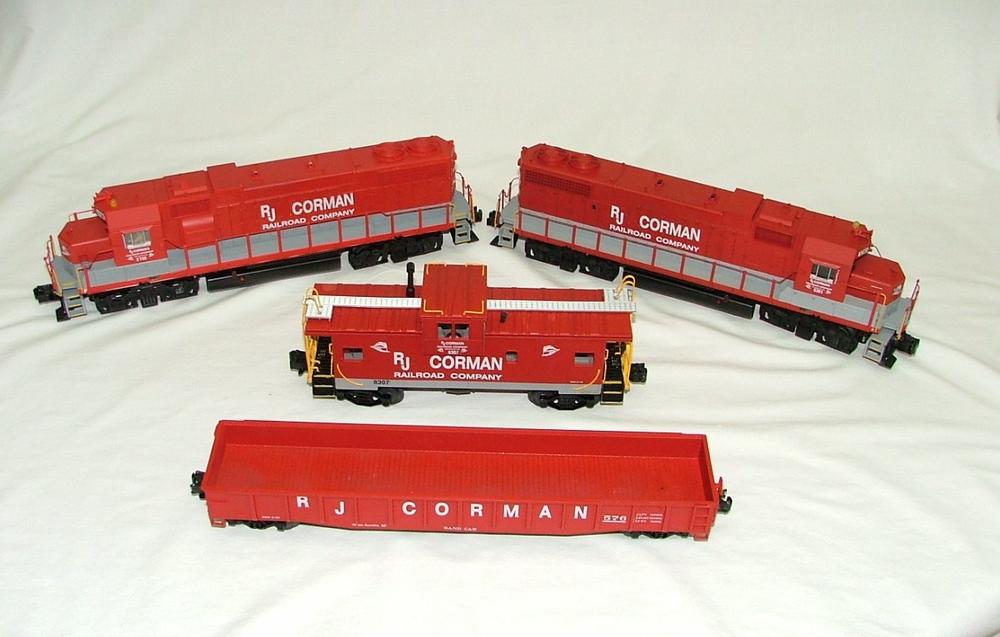 O-Gauge Models of R.J. Corman Locomotives | O Gauge 