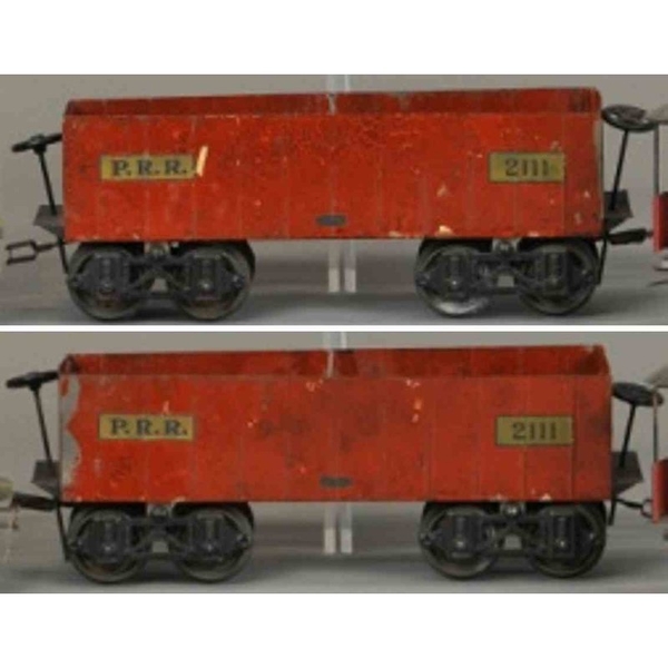 voltamp-2111-prr-railway-toy-box-car-gondola-2111-in-burnt-orange