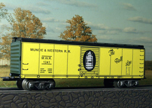 MWR 1241 Scale Boxcar