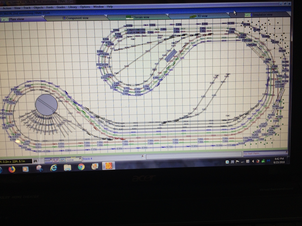 Track plan created by OGR member Obsdian